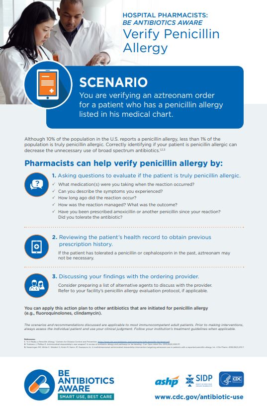 Verify Penicillin Allergy