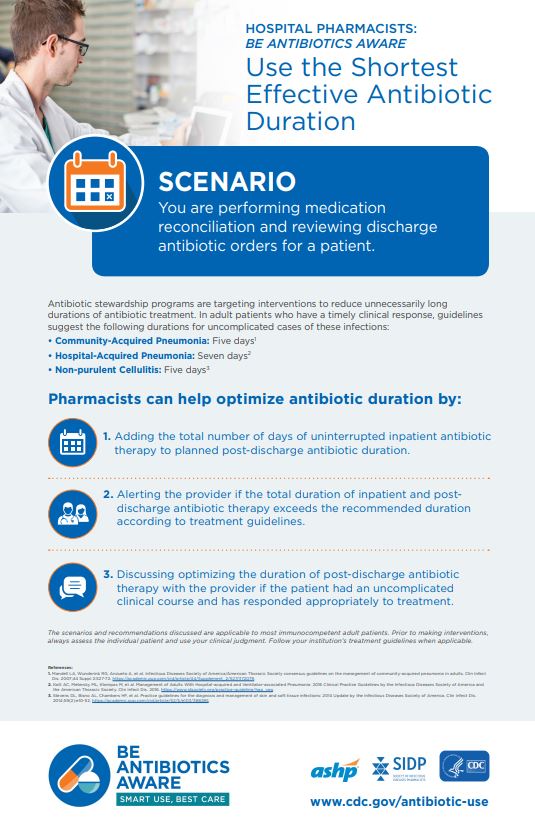 Use the Shortest Effective Antibiotic Duration