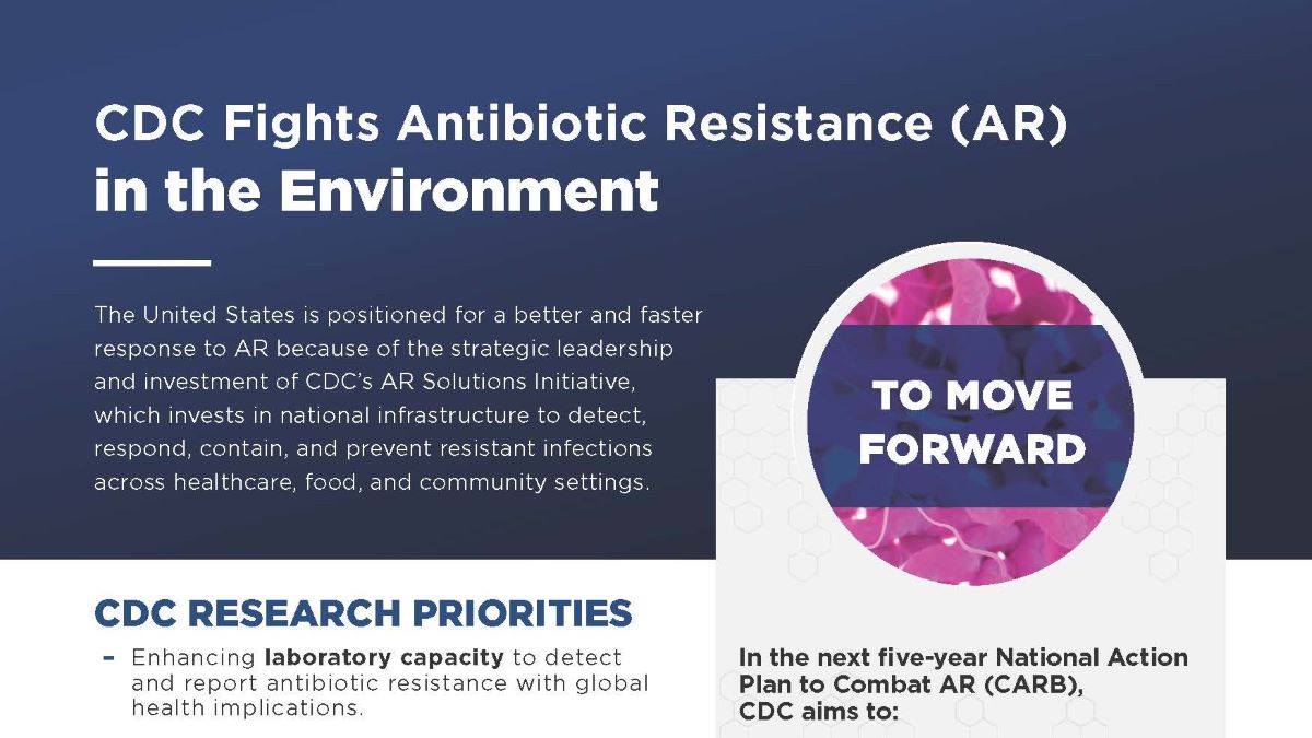 CDC Fights AR in the environment