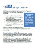 FY 2011 Operating Plan Summary