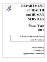 FY 2017 CDC Congressional Justification