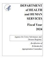 Fiscal Year 2024 ATSDR Congressional Justification