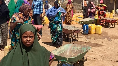 Little girl from a village