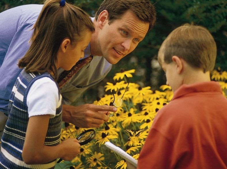 Most of the kids on the field trip planted seeds and dug in the dirt.