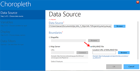 Choropleth Layer Display Property Panel