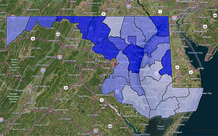 Example Choropleth Map