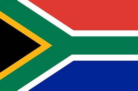 South Africa flag.