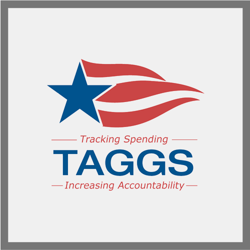 Tracking Accountability in Government Grants System logo.