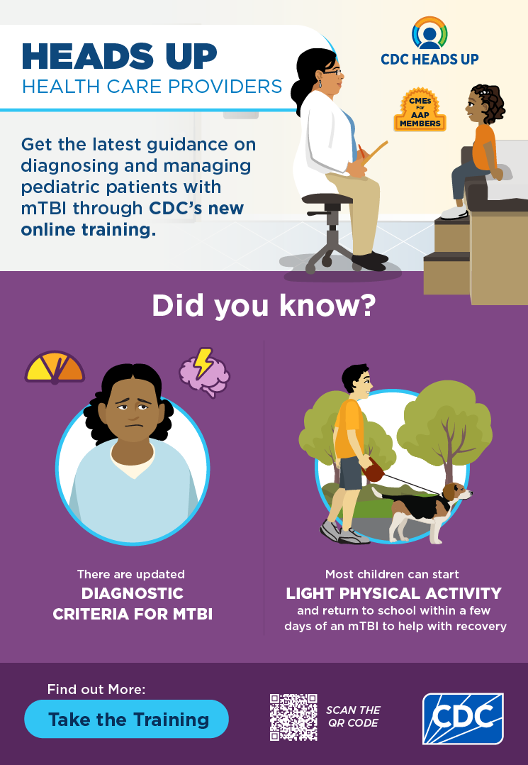 This health care providers training offers the latest guidance on diagnosing and managing pediatric patients with mTBI.