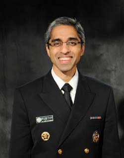 Vice Admiral (VADM) Vivek H. Murthy, M.D., M.B.A.