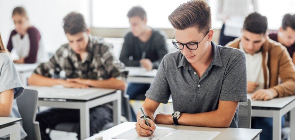 students in classroom