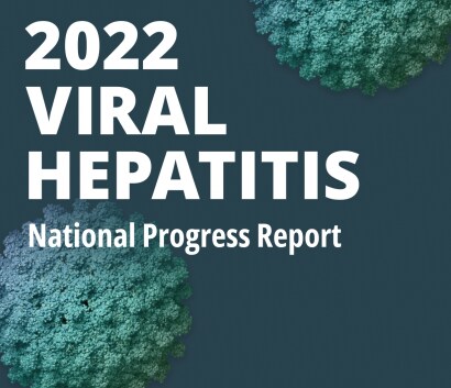 Cover of 2022 Viral Hepatitis National Progress Report