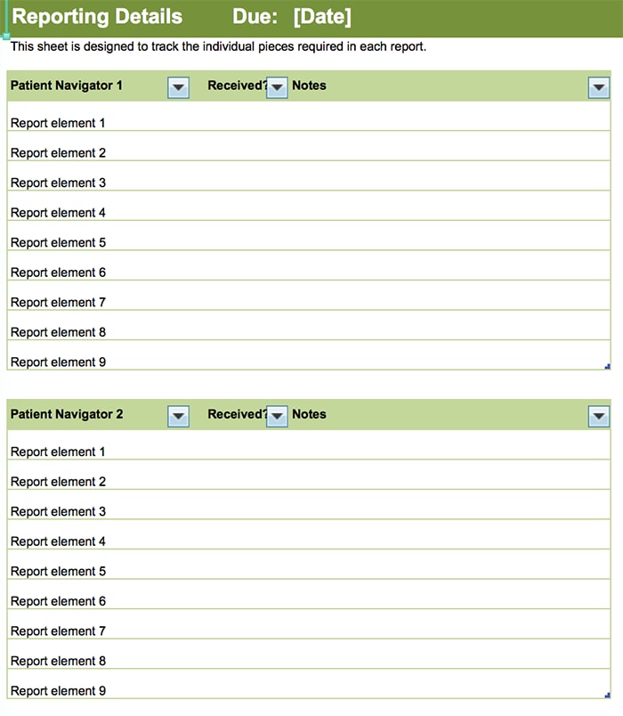 Programmatic Deadlines Tracker