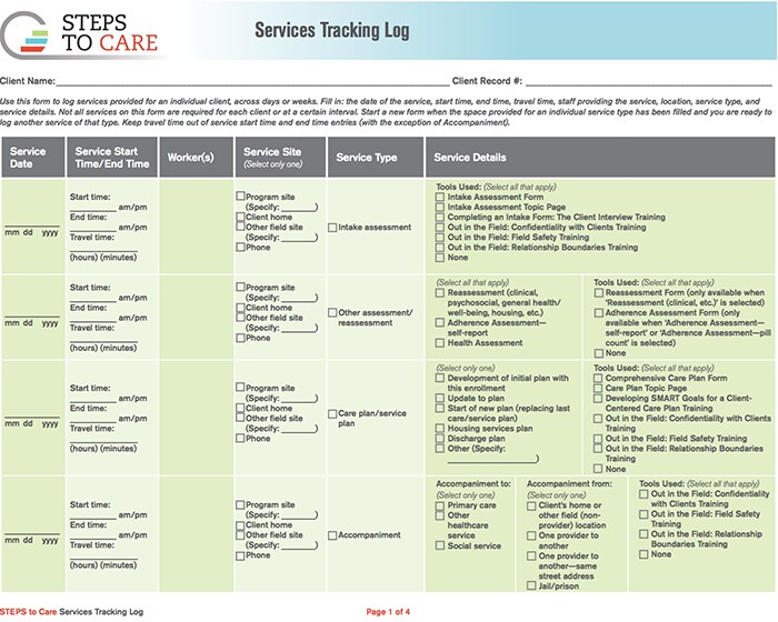 STC Client Reassessment Form