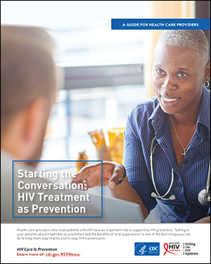 starting the conversation: hiv treatment as prevention (brochure thumbnail)