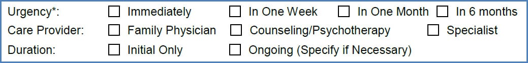 Figure 2. Medical Follow-up After Arrival (from SMC Form)