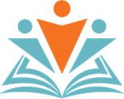 Grants management training logo - opened book