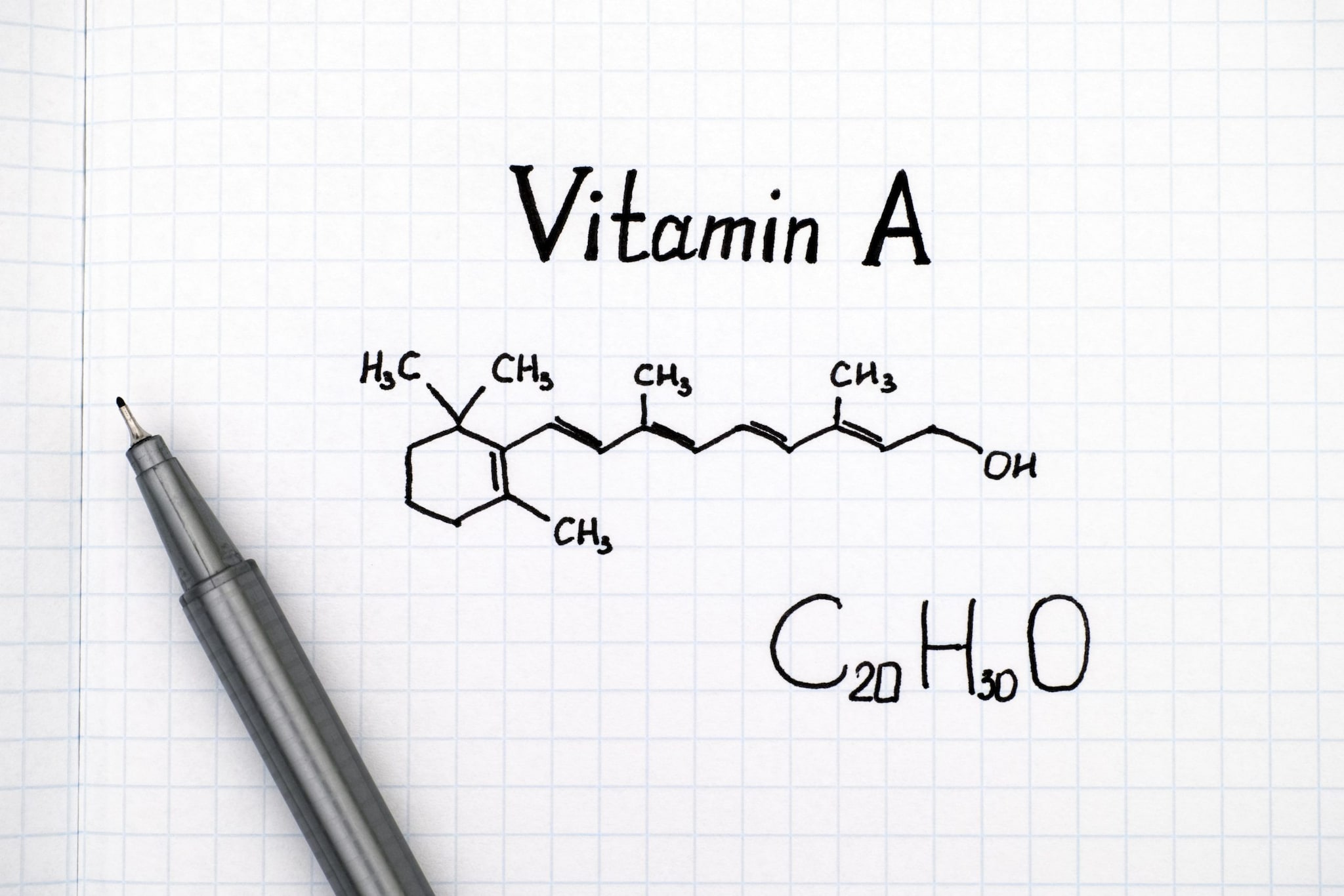 Decorative: Vitamin A graphic