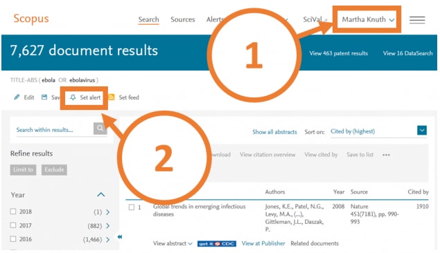 ScopusSearchAlert