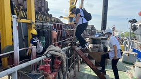 2-day training session on a training vessel named Sakhon Wisai