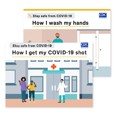 COVID easy read materials - thumbnail image