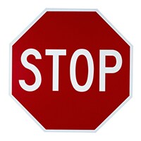 stop sign