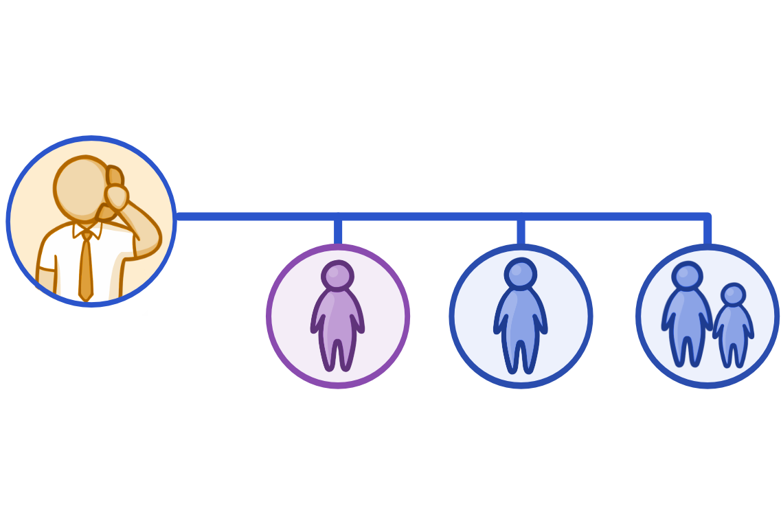 CDC NERD contact tracing graphic