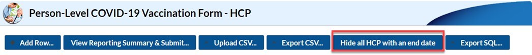 person-level hide HCP demonstration