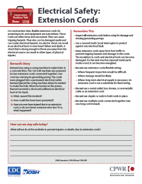 Electrical Safety: Wiring	2022-142 Cover Image