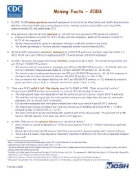 Image of publication Mining Facts - 2003