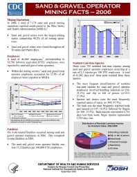 Image of publication Sand and Gravel Operator Mining Facts - 2006