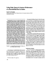 Image of publication Using Water Sprays to Improve Performance of a Flooded-Bed Dust Scrubber