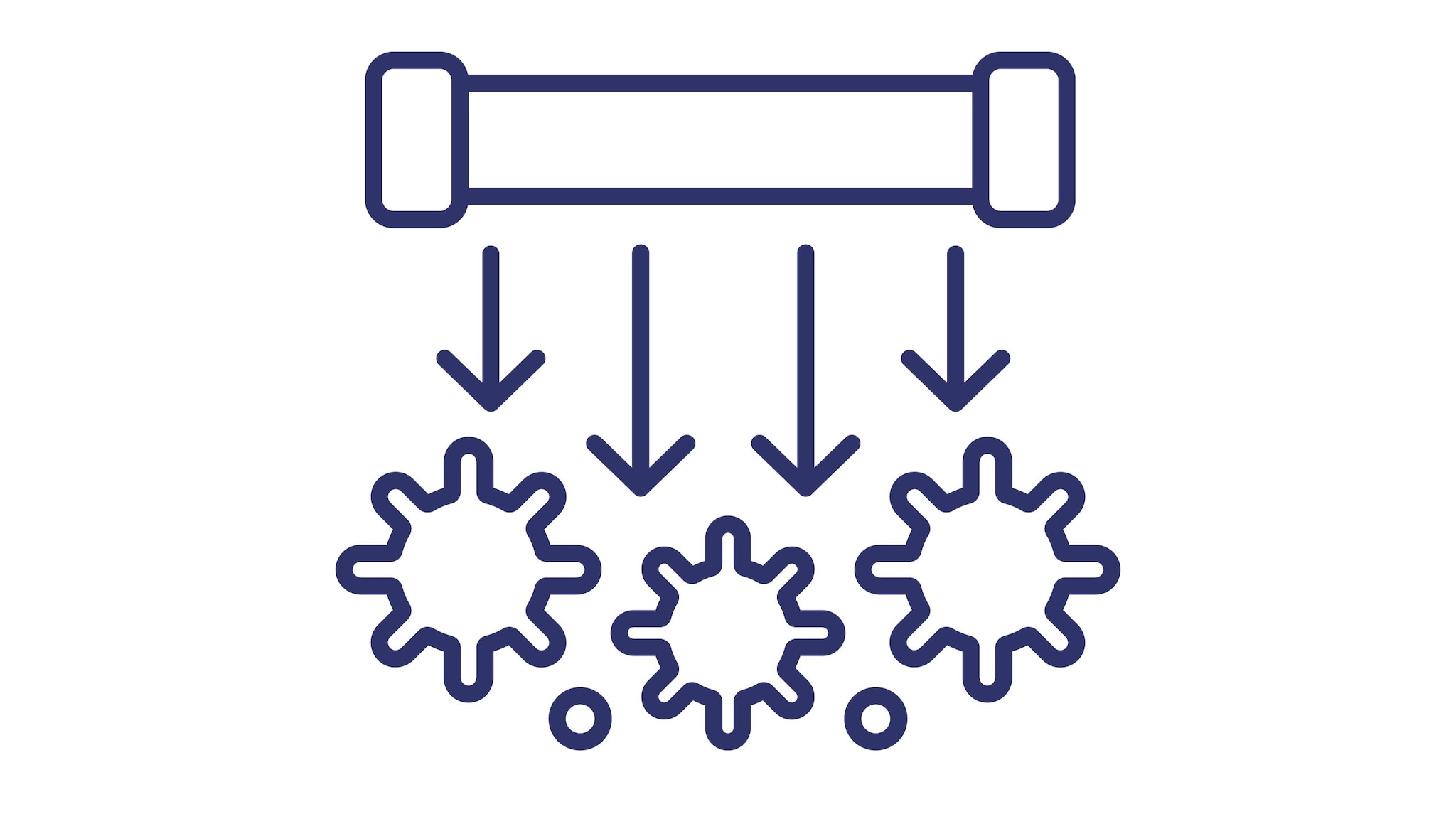 UV light disinfecting germ icons