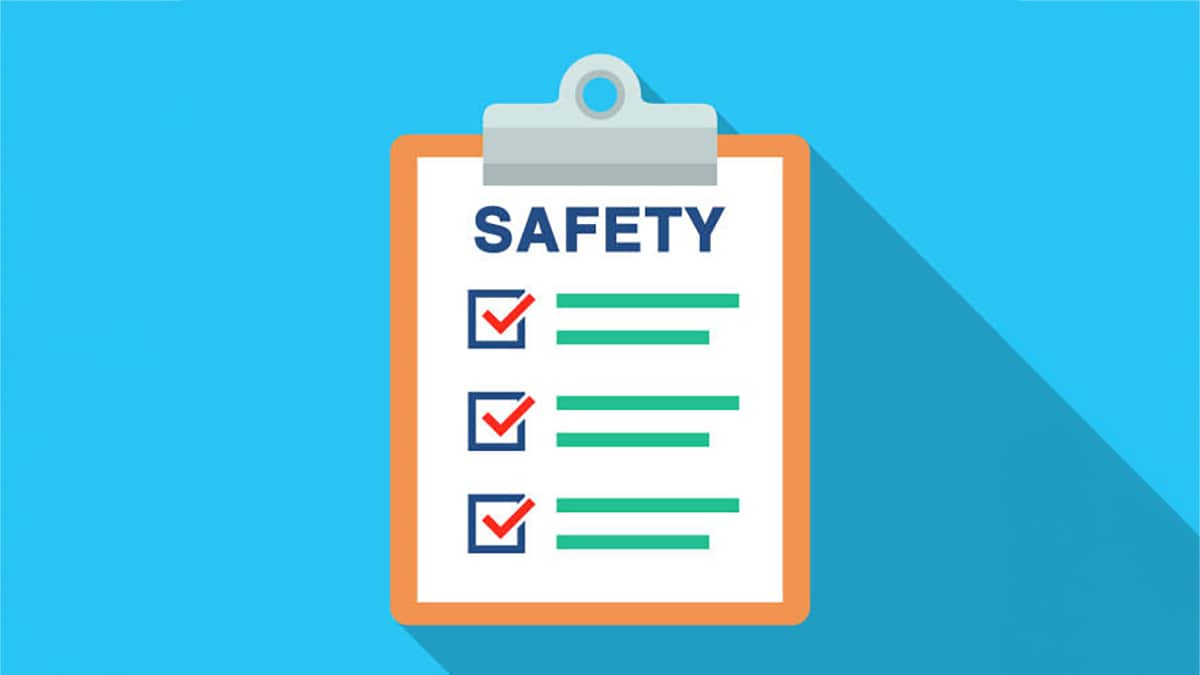 Safety checklist