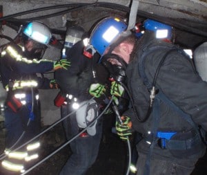 test of air supply systems in NIOSH Pittsburgh research mine