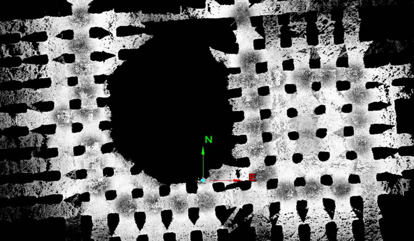 3D LiDAR scans of a massive ground collapse