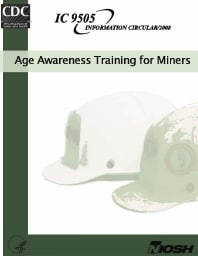 Image of publication Age Awareness Training for Miners