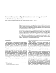 Image of publication A New Methane Control and Prediction Software Suite for Longwall Mines