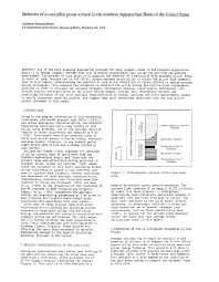 Image of publication Behavior of a Coal Pillar Prone to Burst in the Southern Appalachian Basin of the United States