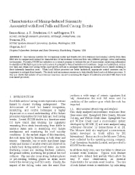 Image of publication Characteristics of Mining-Induced Seismicity Associated with Roof Falls and Roof Caving Events