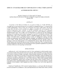 Image of publication Effects of Far-Field Shearing Deformation on Fracturing Around an Underground Opening