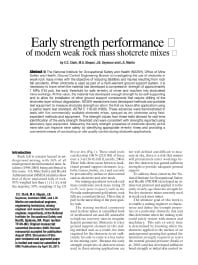 Image of publication Early Strength Performance of Modern Weak Rock Mass Shotcrete Mixes