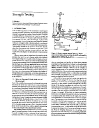 Image of publication Strength Testing