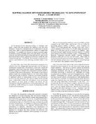 Image of publication Mapping Hazards with Microseismic Technology to Anticipate Roof Falls - A Case Study