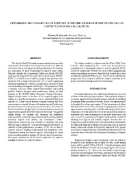 Image of publication Optimizing Secondary Roof Support with the NIOSH Support Technology Optimization Program (STOP)