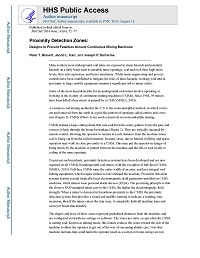 Cover page for Proximity Detection Zones: Designs to Prevent Fatalities Around Continuous Mining Machines