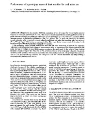 Image of publication Performance of a Prototype Personal Dust Monitor for Coal Mine Use