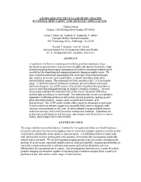 Image of publication A Portable Spectro-Polarimetric Imager: Potential Mine Safety and Geologic Applications