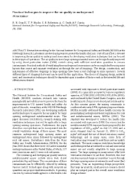 Image of publication Practical Techniques to Improve the Air Quality in Underground Stone Mines