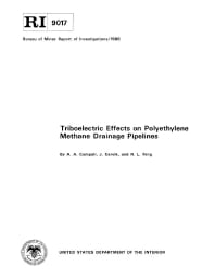 Image of publication Triboelectric Effects on Polyethylene Methane Drainage Pipelines